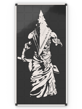 MOC - 238914 art relief of a male horror character Klemmbausteine - LesDiy - Klemmbausteine