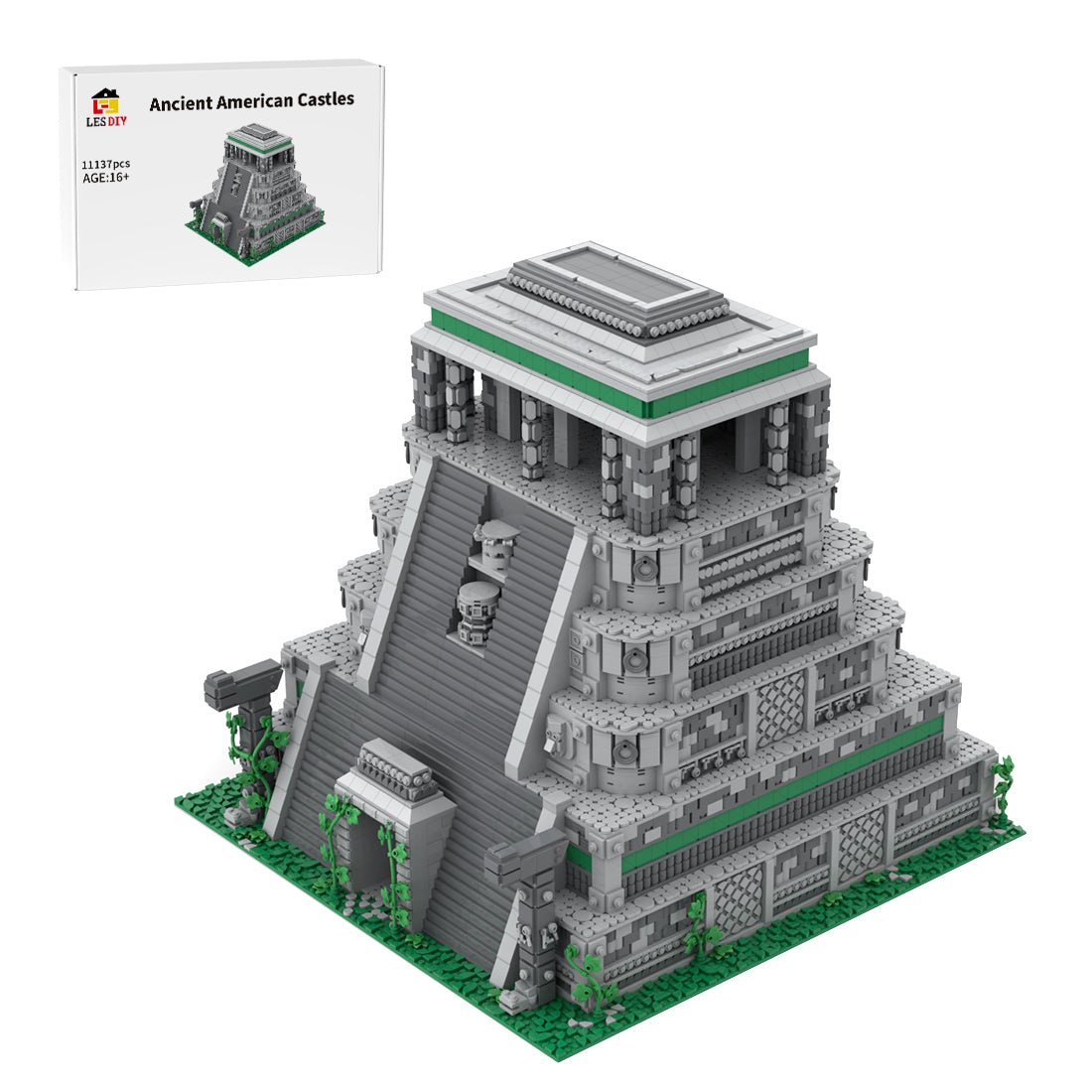 MOC - 239878 Age of Empires - Castle (Native American) Klemmbausteine - LesDiy - Klemmbausteine