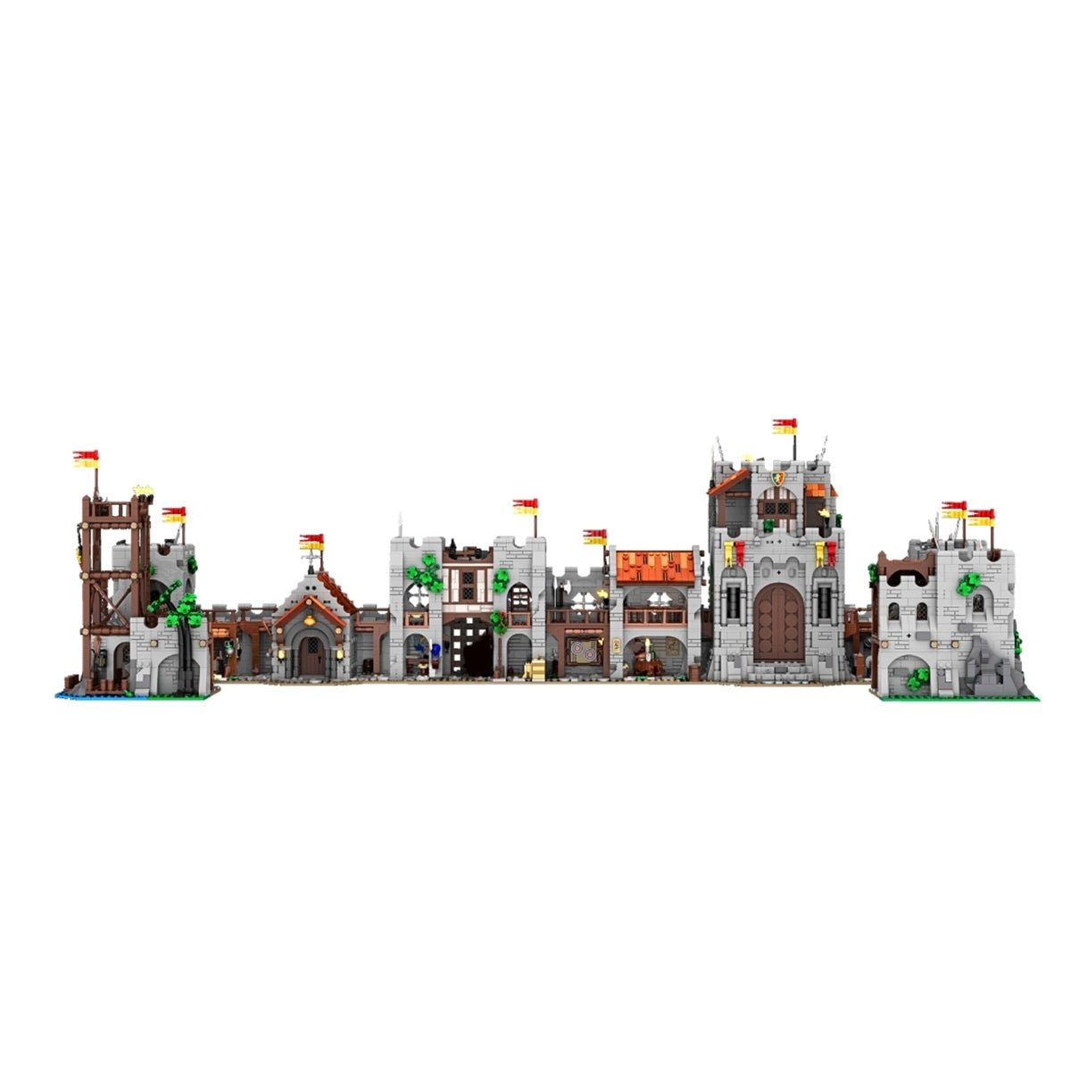 MOC - 240878 Lux Leonis Castle Klemmbausteine - LesDiy - Klemmbausteine