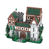 MOC-241818 Green Dragon Knights' Castle Klemmbausteine-LesDiy-Klemmbausteine