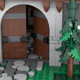 MOC-241818 Green Dragon Knights' Castle Klemmbausteine-LesDiy-Klemmbausteine