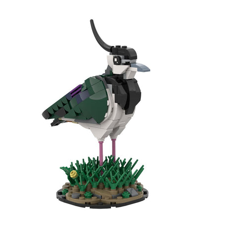 MOC-242376 Northern Lapwing Klemmbausteine-LesDiy-Klemmbausteine