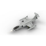 MOC - 242444 F - 104 StarFighter - 1:35 Scale Klemmbausteine - LesDiy - Klemmbausteine