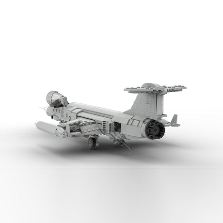 MOC - 242444 F - 104 StarFighter - 1:35 Scale Klemmbausteine - LesDiy - Klemmbausteine