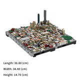 MOC - 243095 1/2000Scale NYC - Midtown Manhattan Flatiron District Klemmbausteine - LesDiy - Klemmbausteine