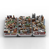 MOC - 243095 1/2000Scale NYC - Midtown Manhattan Garment District Klemmbausteine - LesDiy - Klemmbausteine