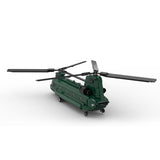 MOC - 24312 Boeing CH - 47 F Chinook Klemmbausteine - LesDiy - Klemmbausteine