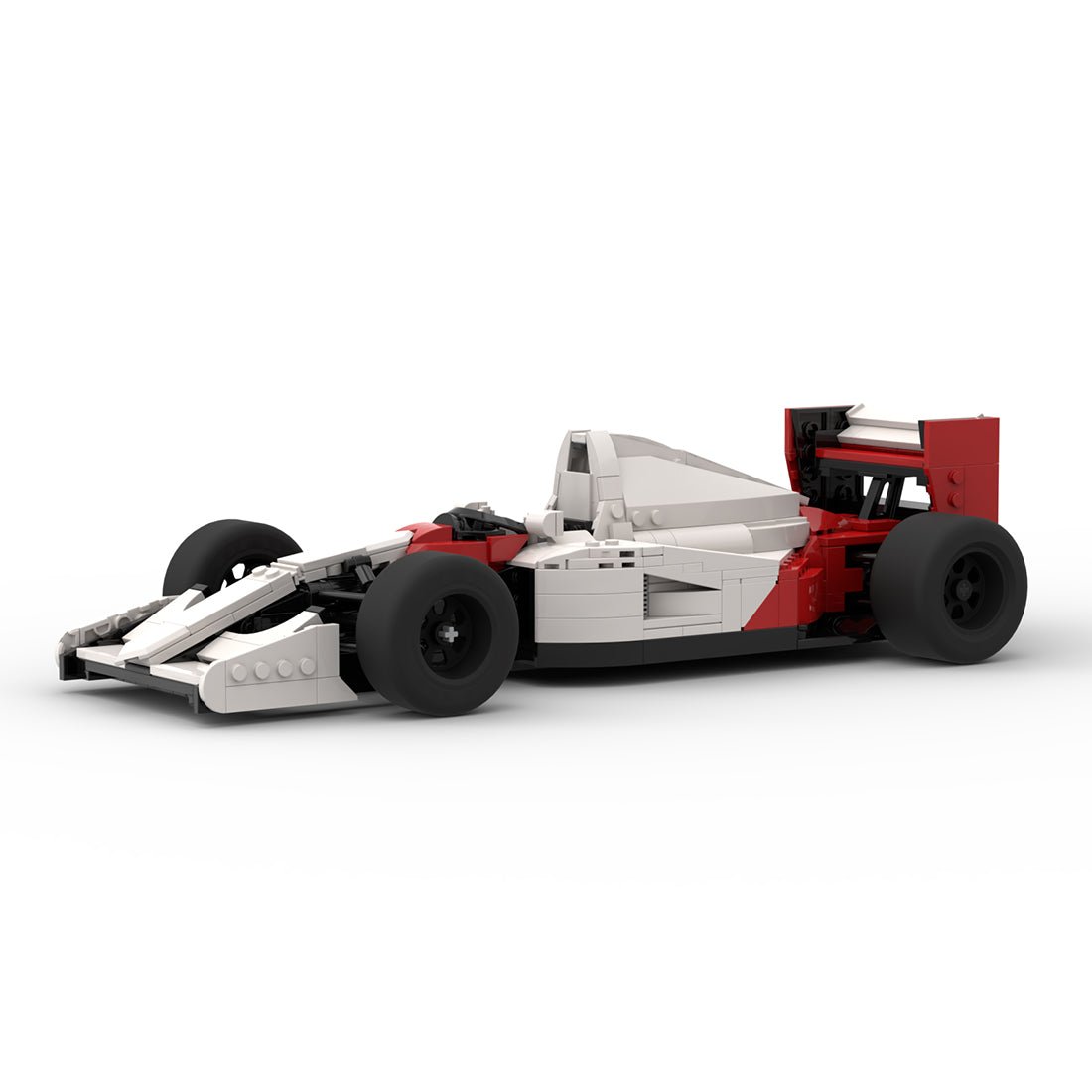 MOC - 247636 McLaren MP4/6 - working V12 Klemmbausteine - LesDiy - Klemmbausteine