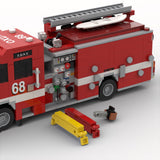 MOC-248452 2019 Pierce Arrow XT Feuerwehrfahrzeug der Feuerwehr Oxnard Klemmbausteine-LesDiy-Klemmbausteine