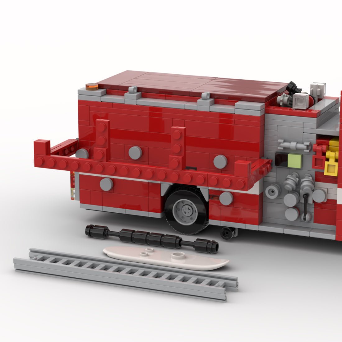 MOC-248452 2019 Pierce Arrow XT Feuerwehrfahrzeug der Feuerwehr Oxnard Klemmbausteine-LesDiy-Klemmbausteine