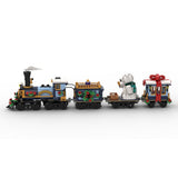MOC-249783 Holiday Express Train Klemmbausteine-LesDiy-Klemmbausteine