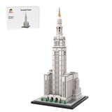 MOC-254906 Terminal Tower 1:800 Scale Klemmbausteine-LesDiy-Klemmbausteine