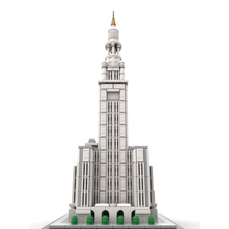 MOC-254906 Terminal Tower 1:800 Scale Klemmbausteine-LesDiy-Klemmbausteine