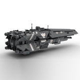 MOC - 256111 Halberd - class light destroyer - UNSC Iroquois Klemmbausteine - LesDiy - Klemmbausteine