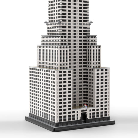MOC - 256614 - Chrysler Building - 1/200 scale Klemmbausteine - LesDiy - Klemmbausteine