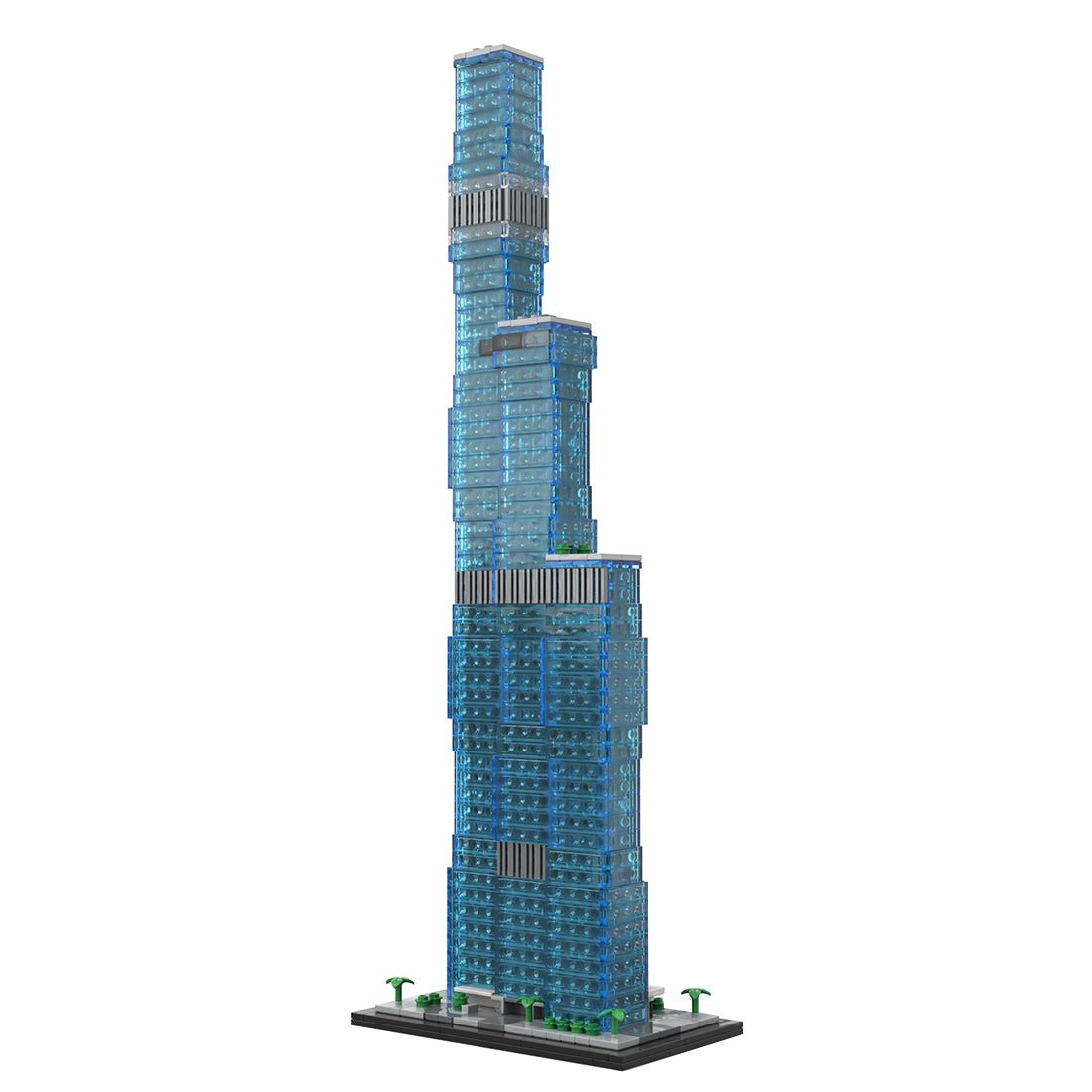 MOC-256851 The St. Regis Chicago 1:800 Scale Klemmbausteine-LesDiy-Klemmbausteine