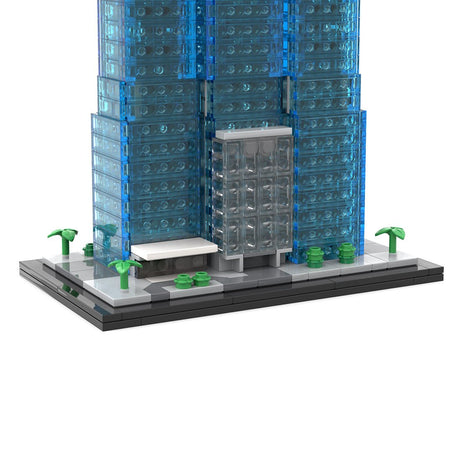 MOC-256851 The St. Regis Chicago 1:800 Scale Klemmbausteine-LesDiy-Klemmbausteine