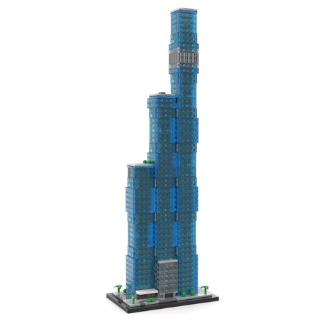 MOC-256851 The St. Regis Chicago 1:800 Scale Klemmbausteine-LesDiy-Klemmbausteine