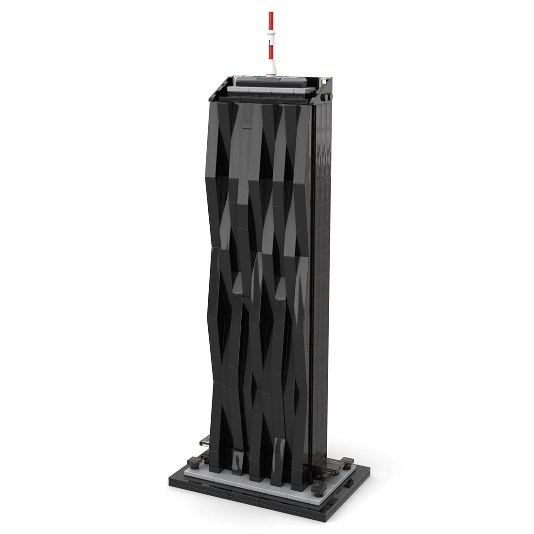 MOC-261862 DC Tower 1:800 Scale Klemmbausteine-LesDiy-Klemmbausteine