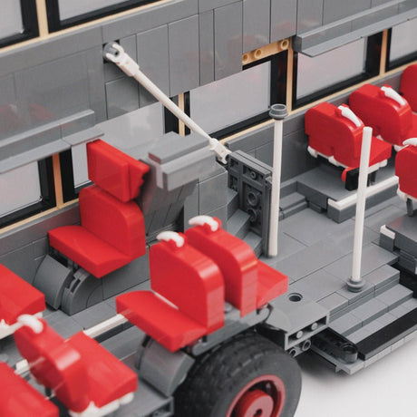 MOC-262798 MAN SD200 Bus Berlin Klemmbausteine-LesDiy-Klemmbausteine