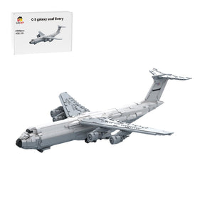 MOC-263691 alte USAF-Lackierung Lockheed C-5 Galaxy Klemmbausteine-LesDiy-Klemmbausteine