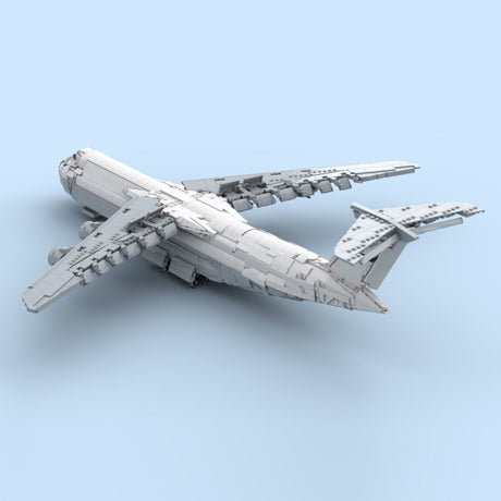 MOC-263691 alte USAF-Lackierung Lockheed C-5 Galaxy Klemmbausteine-LesDiy-Klemmbausteine