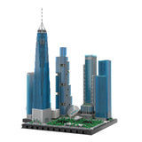 MOC-264039 Midtown New World Trade Center 1:800 Scale Klemmbausteine-LesDiy-Klemmbausteine