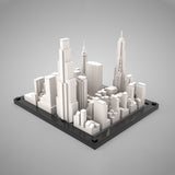 MOC-266677 Midtown Manhattan 1st Part - 1:2500 scale Klemmbausteine-LesDiy-Klemmbausteine