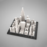 MOC-266677 Midtown Manhattan 1st Part - 1:2500 scale Klemmbausteine-LesDiy-Klemmbausteine