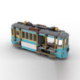 MOC-267158 Classic Beach Tram Klemmbausteine-LesDiy-Klemmbausteine