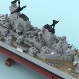 MOC-270039 Schlachtschiff der Iowa-Klasse Klemmbausteine-LesDiy-Klemmbausteine