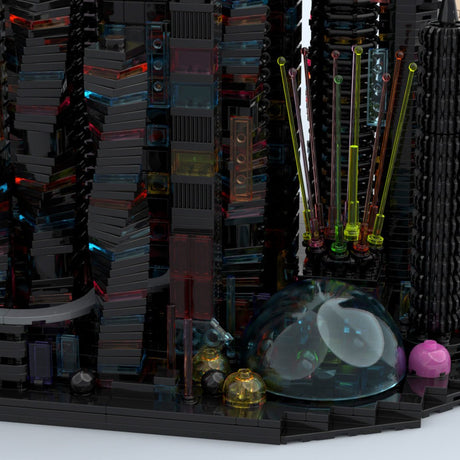 MOC-270096 Bay City - Altered Carbon - a Cyberpunk Microcity Klemmbausteine-LesDiy-Klemmbausteine