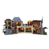 MOC-270222 Old Town Wharf Klemmbausteine-LesDiy-Klemmbausteine