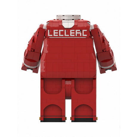 MOC-273762 Charles Leclerc Megafigure (fits the official Lego helmet) Klemmbausteine-LesDiy-Klemmbausteine