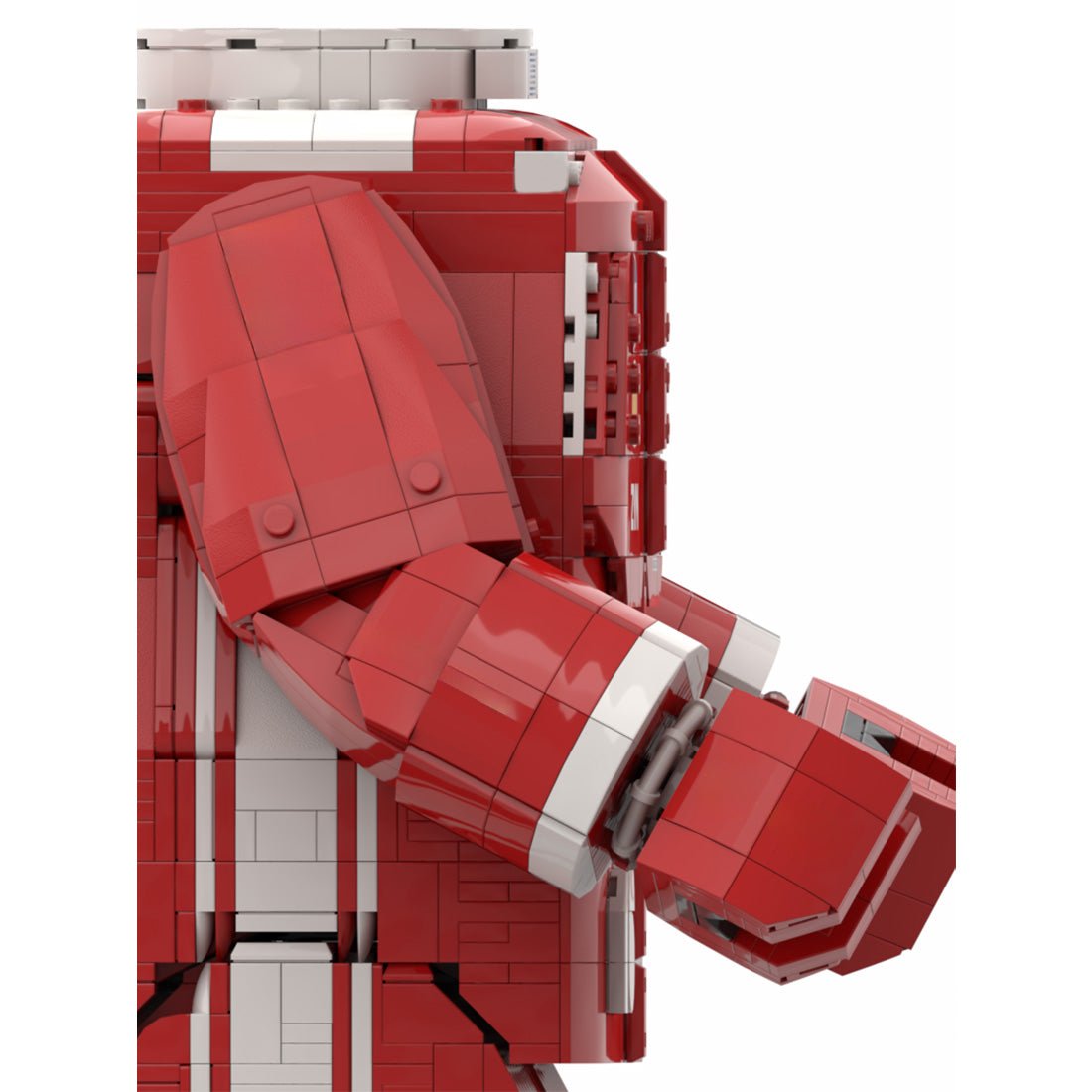 MOC-273762 Charles Leclerc Megafigure (fits the official Lego helmet) Klemmbausteine-LesDiy-Klemmbausteine