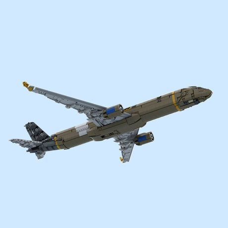 MOC-274422 Airbus A350 F Launch livery Klemmbausteine-LesDiy-Klemmbausteine
