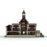 MOC-274686 Mittelalterliches Herrenhaus (saubere Version) Klemmbausteine-LesDiy-Klemmbausteine