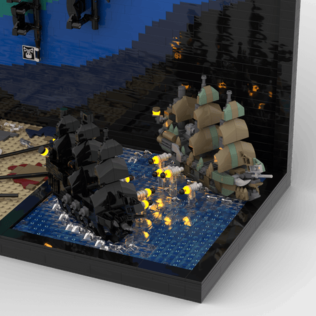 MOC-275983 LEGO Pirates of the Caribbean „Up is Down“-Kunst-MOC Klemmbausteine-LesDiy-Klemmbausteine
