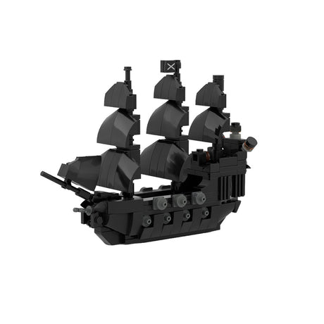 MOC-275988 LEGO Pirates of the Caribbean – Mini-Schiff „Black Pearl“ Klemmbausteine-LesDiy-Klemmbausteine
