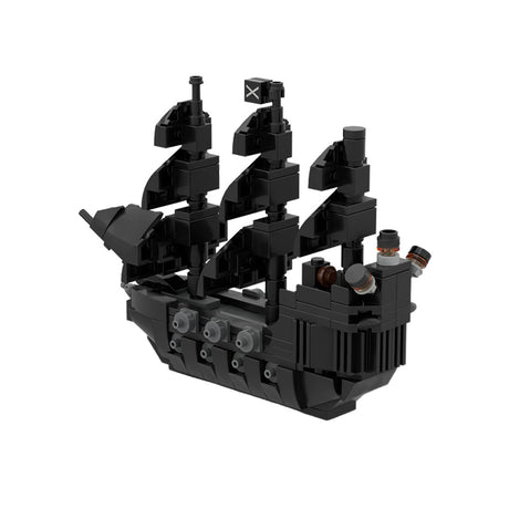 MOC-275988 LEGO Pirates of the Caribbean – Mini-Schiff „Black Pearl“ Klemmbausteine-LesDiy-Klemmbausteine