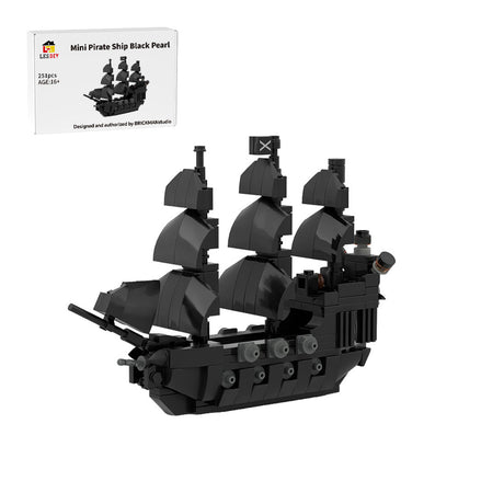 MOC-275988 LEGO Pirates of the Caribbean – Mini-Schiff „Black Pearl“ Klemmbausteine-LesDiy-Klemmbausteine