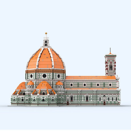 MOC-276083 Kathedrale von Florenz & Giottos Campanile Klemmbausteine-LesDiy-Klemmbausteine
