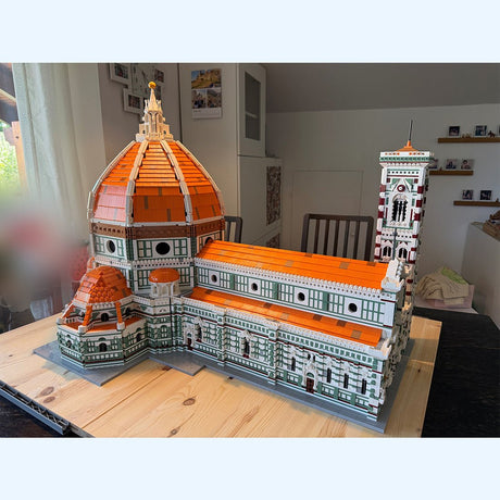 MOC-276083 Kathedrale von Florenz & Giottos Campanile Klemmbausteine-LesDiy-Klemmbausteine