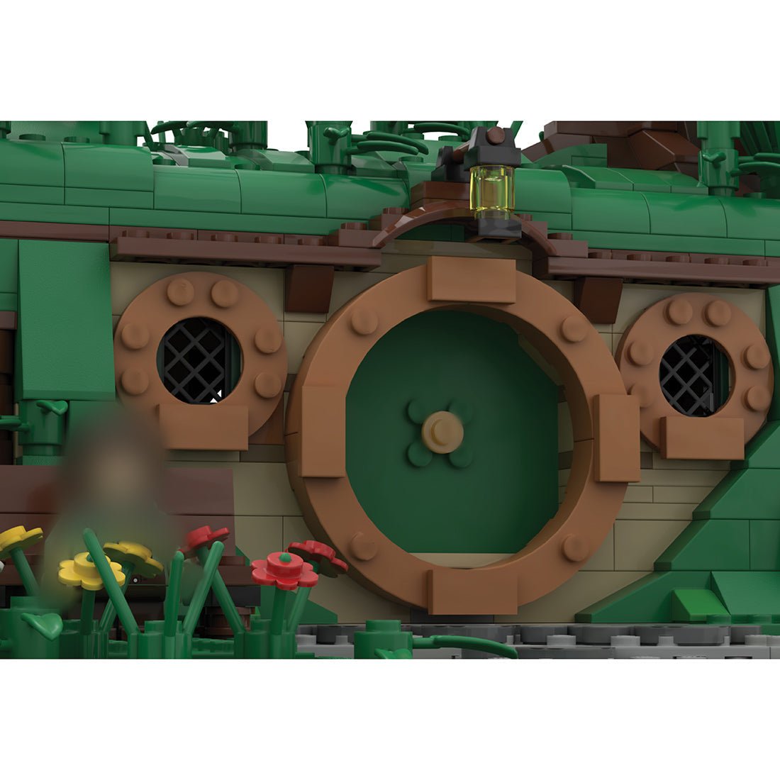 MOC - 27847 Bag End Klemmbausteine - LesDiy - Klemmbausteine