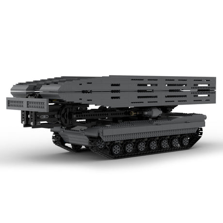 MOC - 29526 Ultimativer M1A2 - Panzer mit Brückenschicht Klemmbausteine - LesDiy - Klemmbausteine