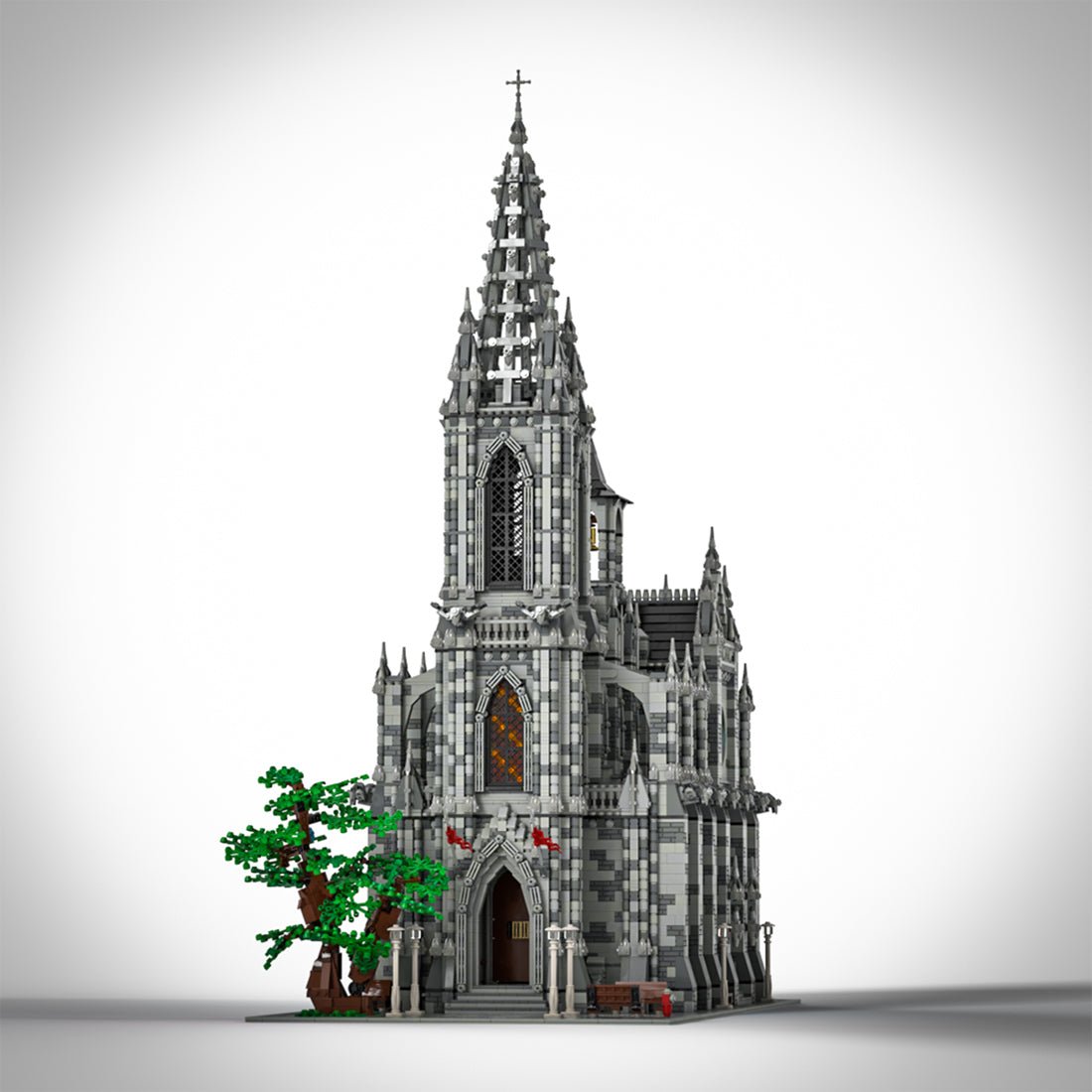 MOC - 29962 Modulare Kathedrale (August 2021 Überarbeitungsversion) - LesDiy - Klemmbausteine