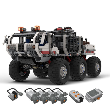 MOC - 31195 Martian Rover Klemmbausteine - LesDiy - Klemmbausteine