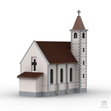 MOC - 34956 Die Kirche Klemmbausteine - LesDiy - Klemmbausteine
