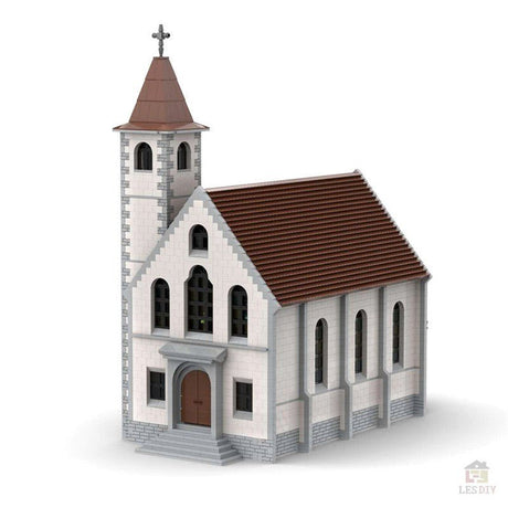 MOC - 34956 Die Kirche Klemmbausteine - LesDiy - Klemmbausteine