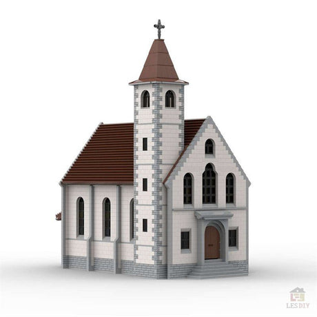 MOC - 34956 Die Kirche Klemmbausteine - LesDiy - Klemmbausteine
